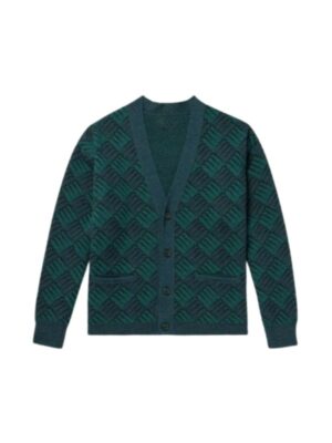 Access Hollywood Nick Offerman Printed Cardigan