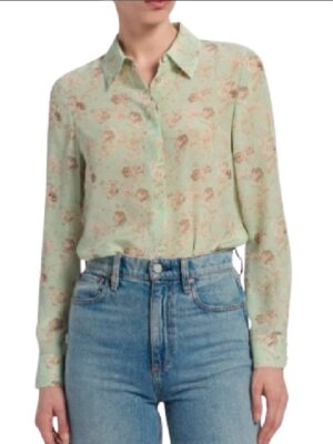 Access Hollywood Zuri Hall Floral Shirt