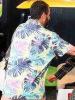 Adam Sandler Netflix’s Happy Gilmore 2 Polo Leaf Printed Shirt