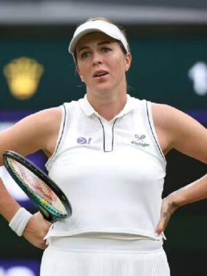 Anastasia Pavlyuchenkova Wimbledon Championships 2025 Polo Top