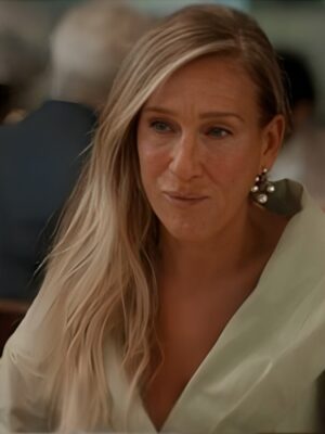 And Just Like That S03 Sarah Jessica Parker Green Dress