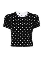 And Just Like That S03 Kristin Davis Polka Dot Sweater