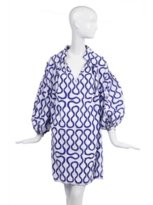 TV-Series And Just Like That S03 Sarah Jessica Parker Swirl Print Dress