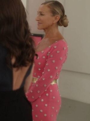 And Just Like That Sarah Jessica Parker Embellished Dress