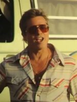 F1 The Movie 2025 Brad Pitt Stripe Shirt