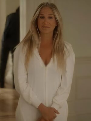 And Just Like That S03 Sarah Jessica Parker Hooded Jumpsuit