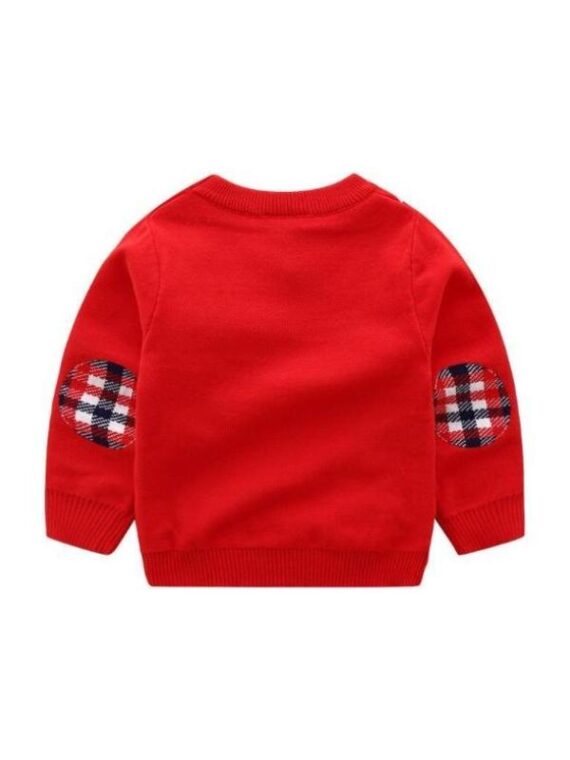 Christmas Snowflake & Deer Red Sweater