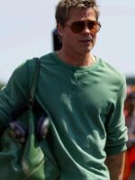 F1 The Movie Brad Pitt Green Sweatshirt
