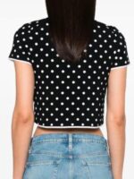 And Just Like That S03 Kristin Davis Polka Dot Sweater