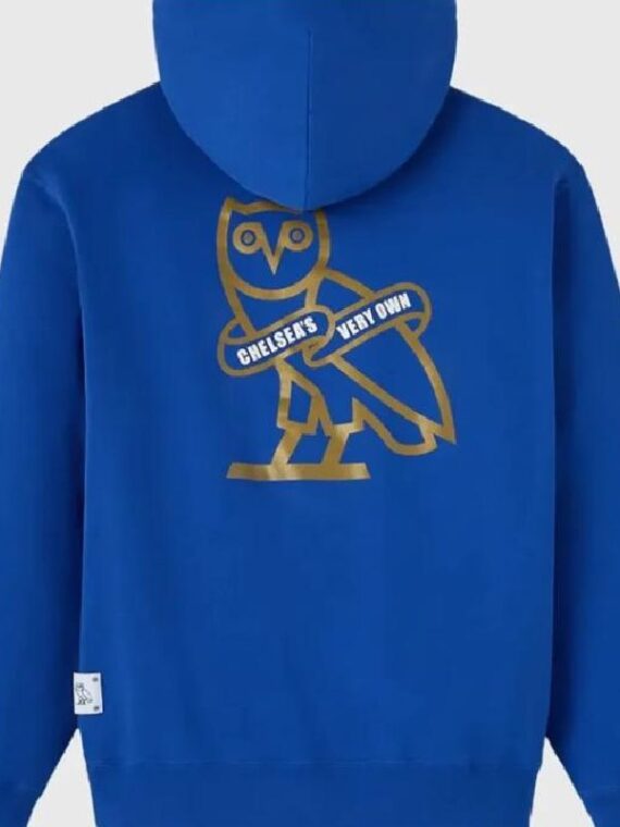 OVO X Chelsea FC Blue Hoodie