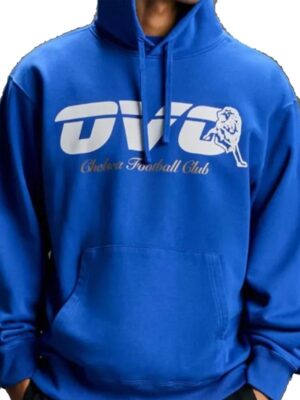 OVO X Chelsea FC Blue Hoodie