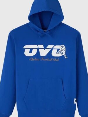 OVO X Chelsea FC Blue Hoodie