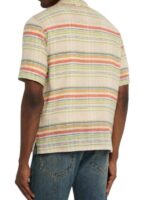 F1 The Movie 2025 Brad Pitt Stripe Shirt