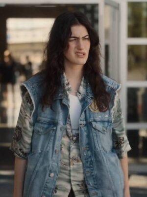 Stick 2025 Lilli Kay Blue Denim Vest