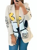The Today Show 2025 Jill Martin Snoopy Blazer
