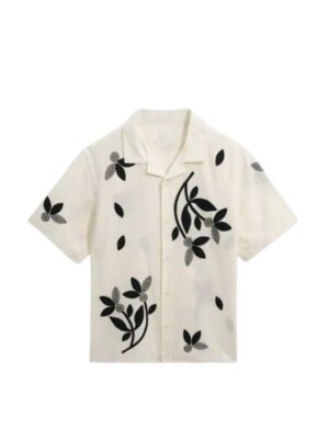 Access Hollywood 2025 Scott Evans White & Black Floral Shirt - Trending Shirt