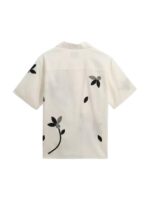 Access Hollywood 2025 Scott Evans White & Black Floral Shirt