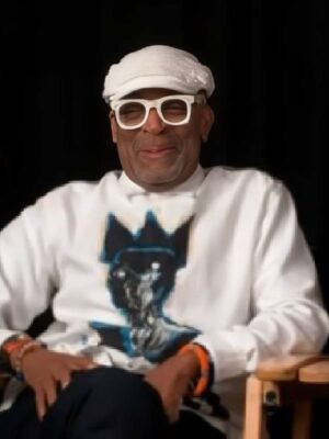 Access Hollywood Spike Lee White Sweater