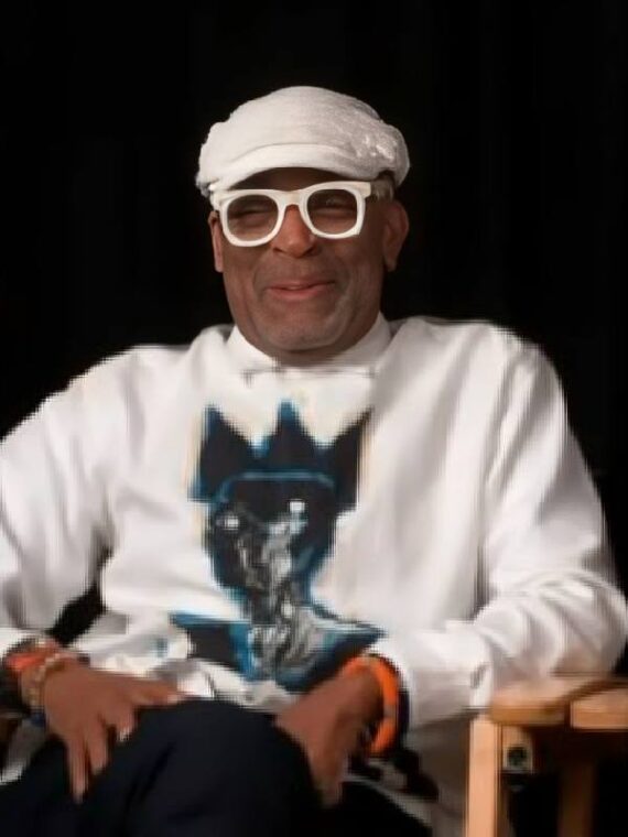 Access Hollywood Spike Lee White Sweater