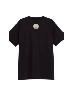 Adidas X Oasis Tour 3 Stripes Black T-Shirt