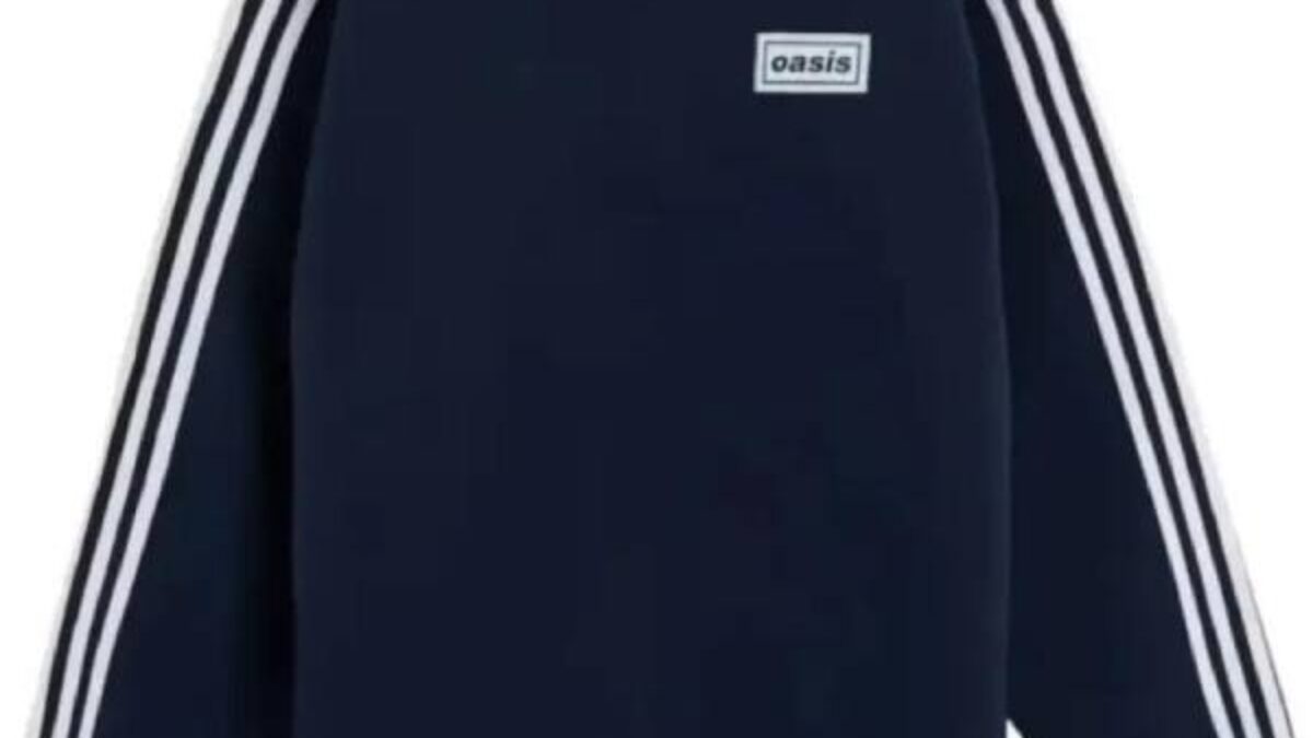 Adidas X Oasis Tour Oversized Crew Sweatshirt - The