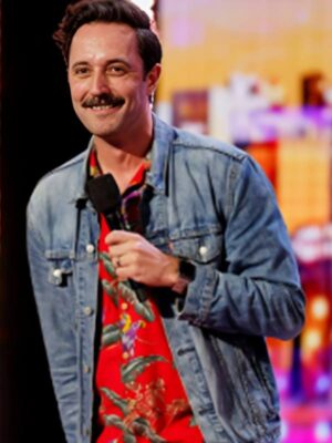 Americas Got Talent S20 Matt O’Brien Banana Leaf Print Shirt