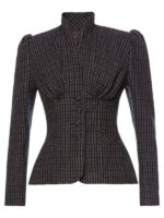 And Just Like That Sarah Jessica Parker Checked Tailored Jacket