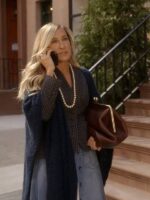 And Just Like That Sarah Jessica Parker Checked Tailored Jacket