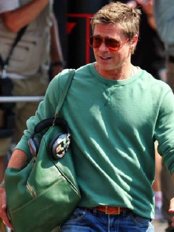 F1 Movie Brad Pitt Green Bag