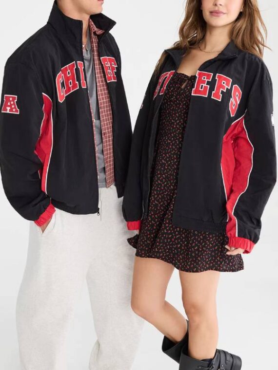 Aeropostale Kansas City Chiefs Track Jacket