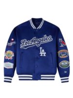OVO x New Era x MLB Dodgers Varsity Jacket