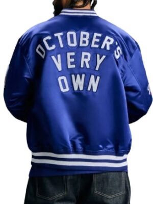 OVO x New Era x MLB Dodgers Varsity Jacket