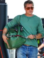 F1 Movie Brad Pitt Green Bag