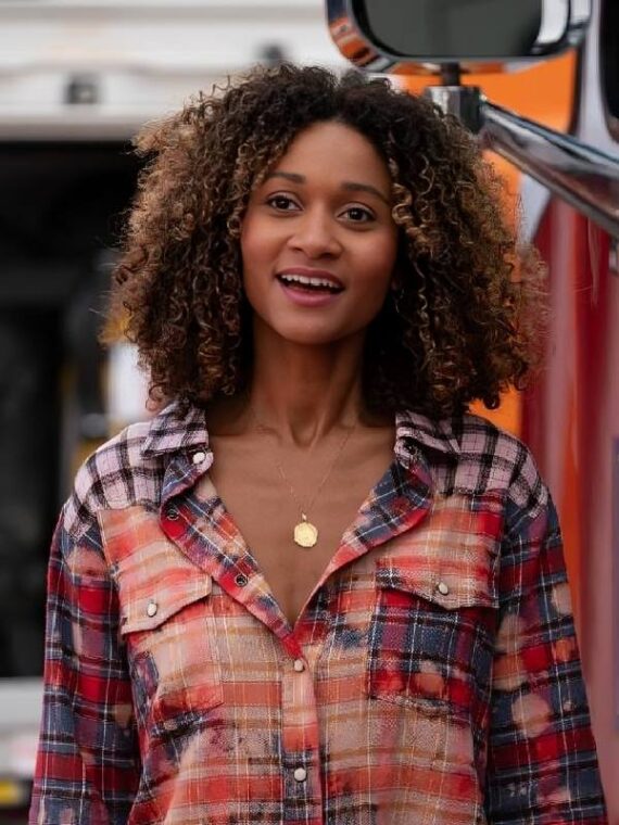 Sullivans Crossing S03 Sydney Mix Print Plaid Shirt