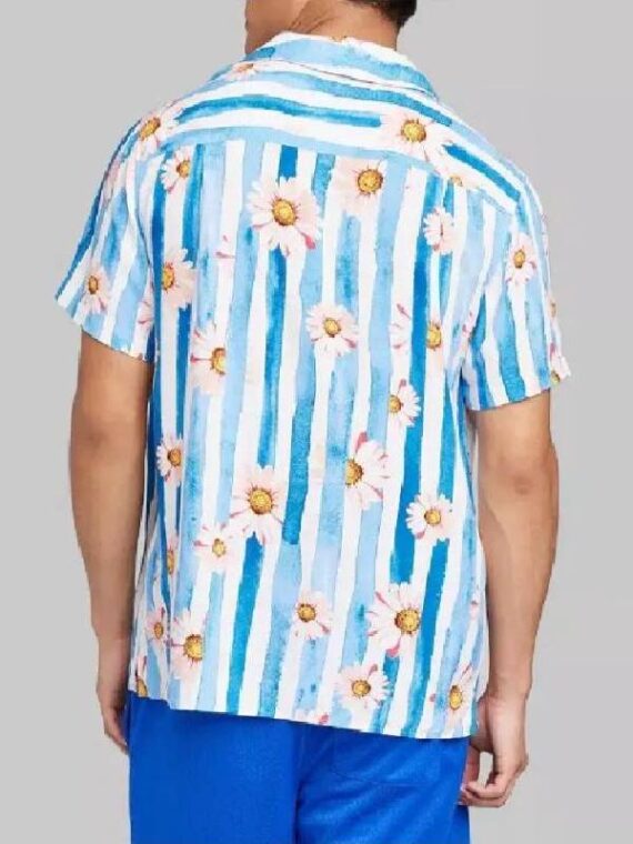 90 Day Fiance Happily Ever After S09 Striped Daisy Print Shirt
