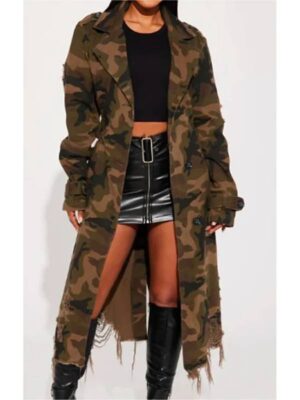 90 Day Fiance Happily Ever After S9 Kara Leona Camo Coat - trending