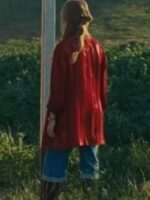 A Big Bold Beautiful 2025 Journey Margot Robbie Red Coat