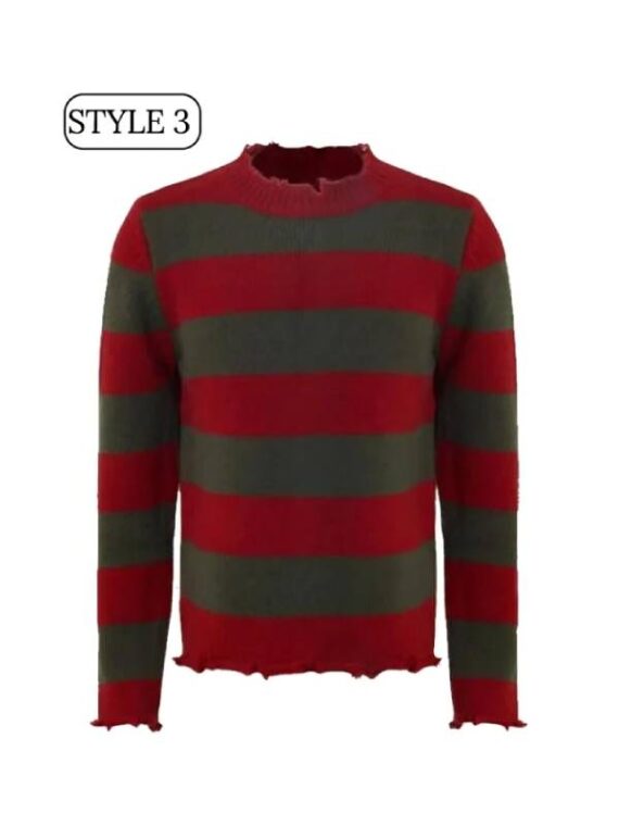 A Nightmare on Elm Street Striped Freddy Krueger Sweater