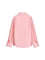 A Nossa Tarde Tânia Ribas de Oliveira Floral Print Satin Blouse
