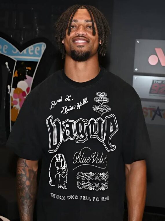 A.J.Terrell The Big Tigger Morning Show with Jazzy McBee Black T-shirt