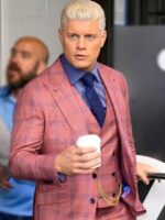 ABC Studio 2025 Cody Rhodes Plaid Blazer