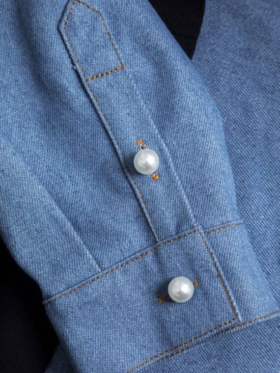 Access Daily 2025 Kendra Scott Denim Layered Blazer