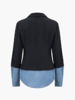 Access Daily 2025 Kendra Scott Denim Layered Blazer