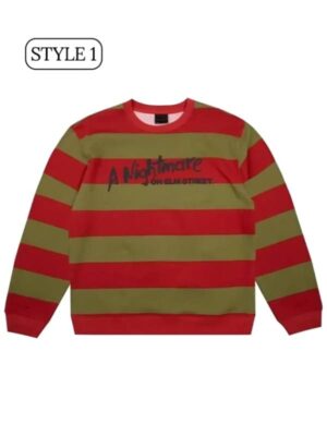 A Nightmare on Elm Street Striped Freddy Krueger Sweater
