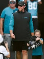 Liam Coen Jacksonville Jaguars Training Camp Quarter-Zip Vest