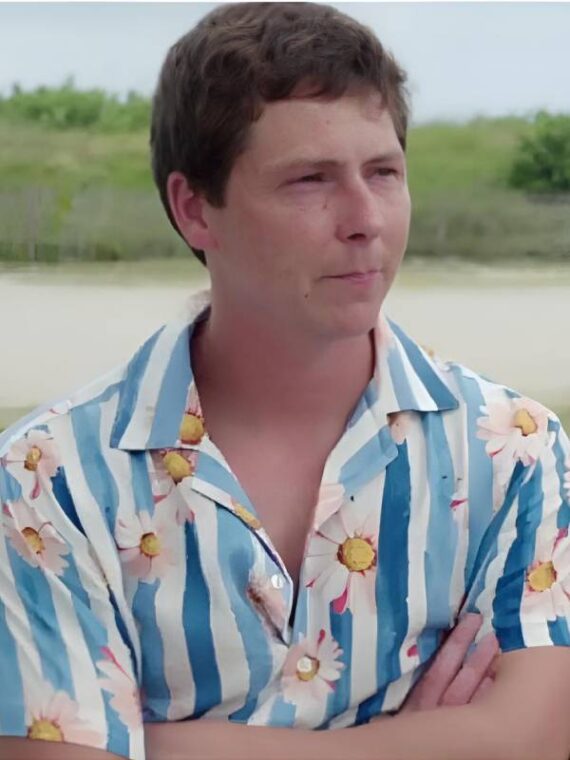 90 Day Fiance Happily Ever After S09 Striped Daisy Print Shirt