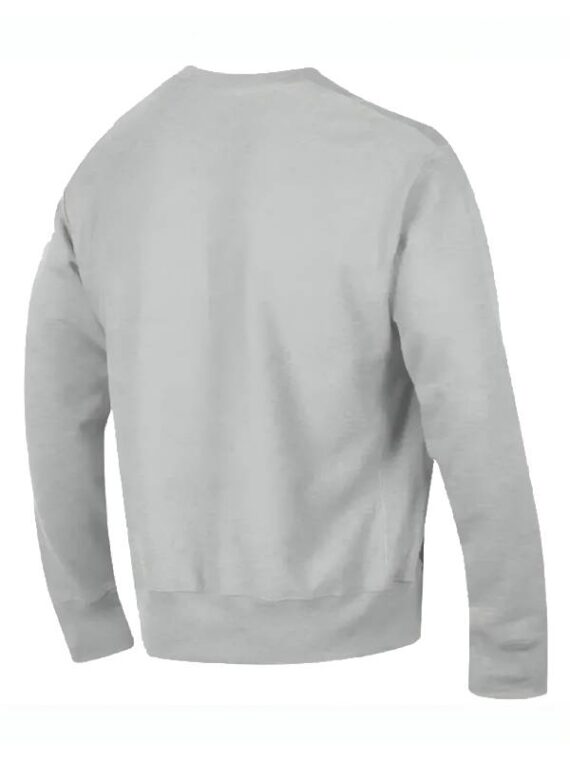 49ers Reverse Weave Gray Pullover Sweatshirt