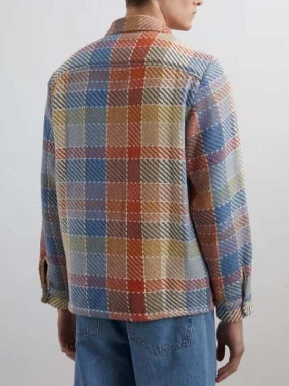 Abbott Elementary S05 Chris Perfetti Plaid Shirt Jacket