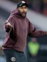 Fortuna Düsseldorf Coach Daniel Thioune Burgundy Hoodie