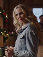 A Royal Montana Christmas 2025 Fiona Gubelmann Fringe Denim Jacket